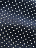 Canali - 7cm Polka Dot Silk-Jacquard Tie