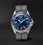 Bell & Ross - BR V2-93 GMT Automatic 41mm Steel Watch - Blue