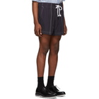 Daniel W. Fletcher Navy Drawstring Rugby Shorts