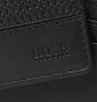 Hugo Boss - Leather Cardholder and Billfold Wallet Set - Men - Black