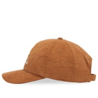 Café Mountain Men's Simple Logo Cord Cap in Tan 