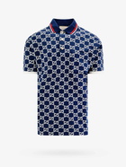 Gucci   Polo Shirt Blue   Mens