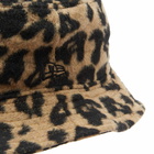 New Era Men's Bucket Hat in Leopard