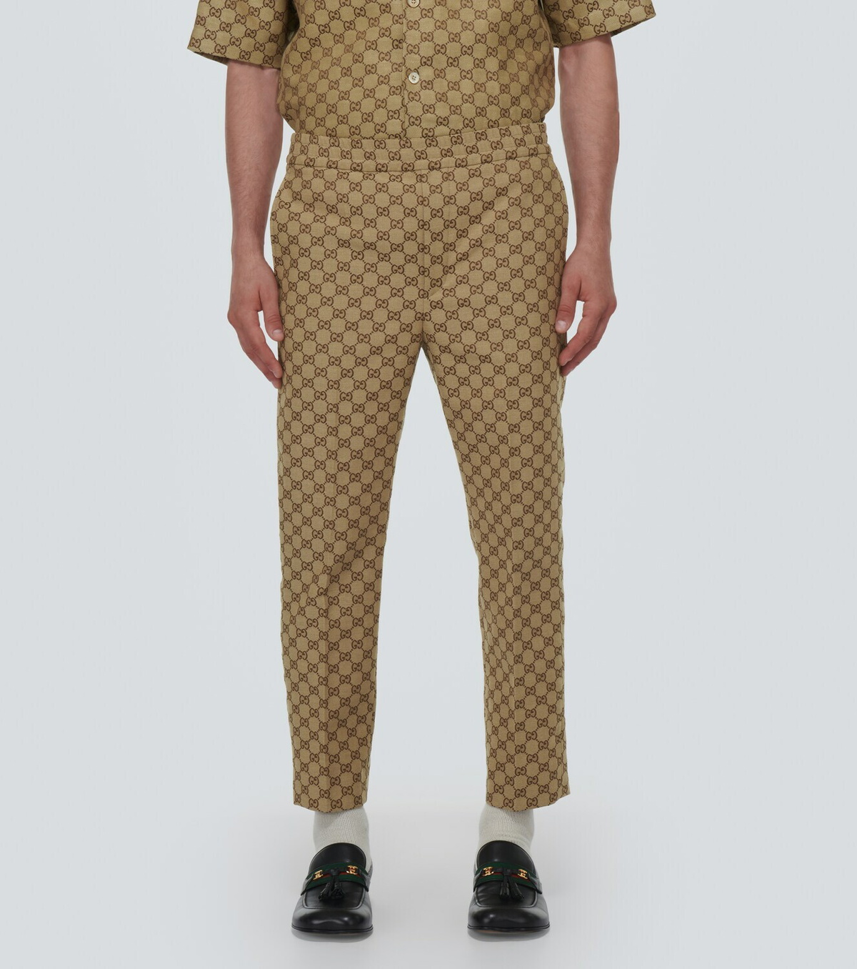 Gucci GG Supreme cotton-blend pants Gucci Gucci GG Supreme cotton-blend pants Gucci