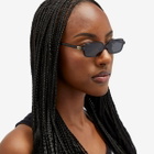 Miu Miu Eyewear Women's 11ZS Sunglasses in Black/Dark Grey 