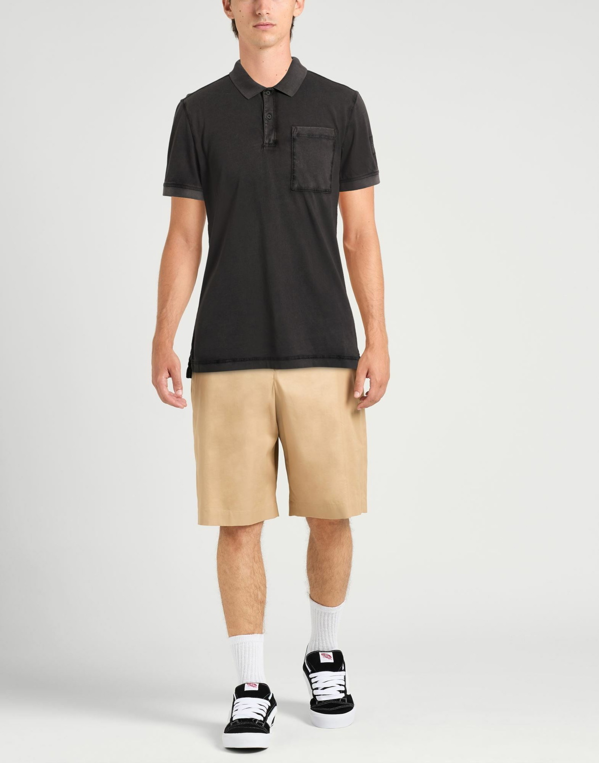 Belstaff Mens Polo shirt Charcoal