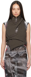 Ottolinger Brown Padded Vest