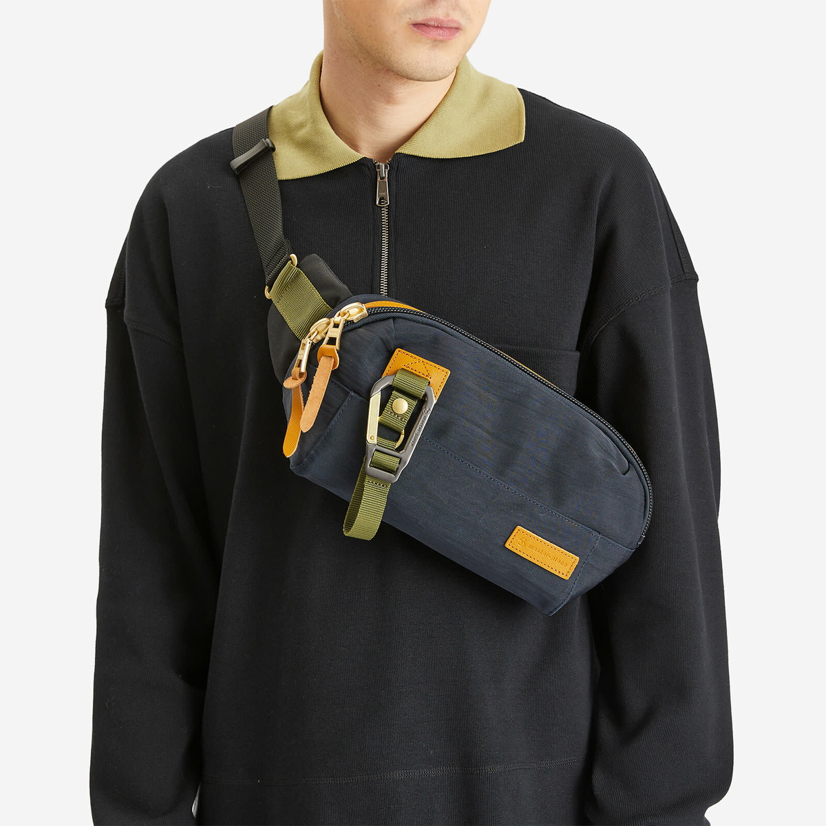 Master-Piece Link Waist Bag in Navy 