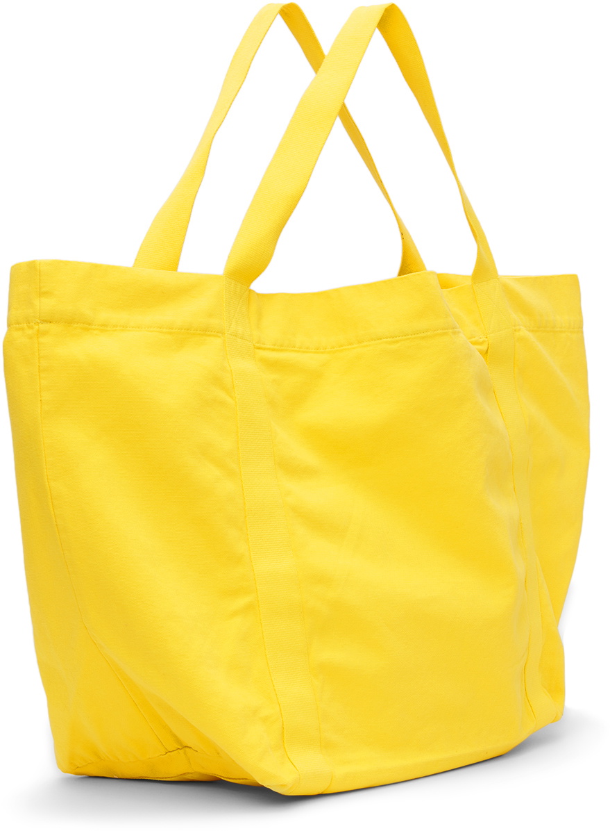 The Campamento Kids Yellow Logo Tote
