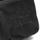 Wacko Maria Men's Speak Easy Shoulder Bag in Black