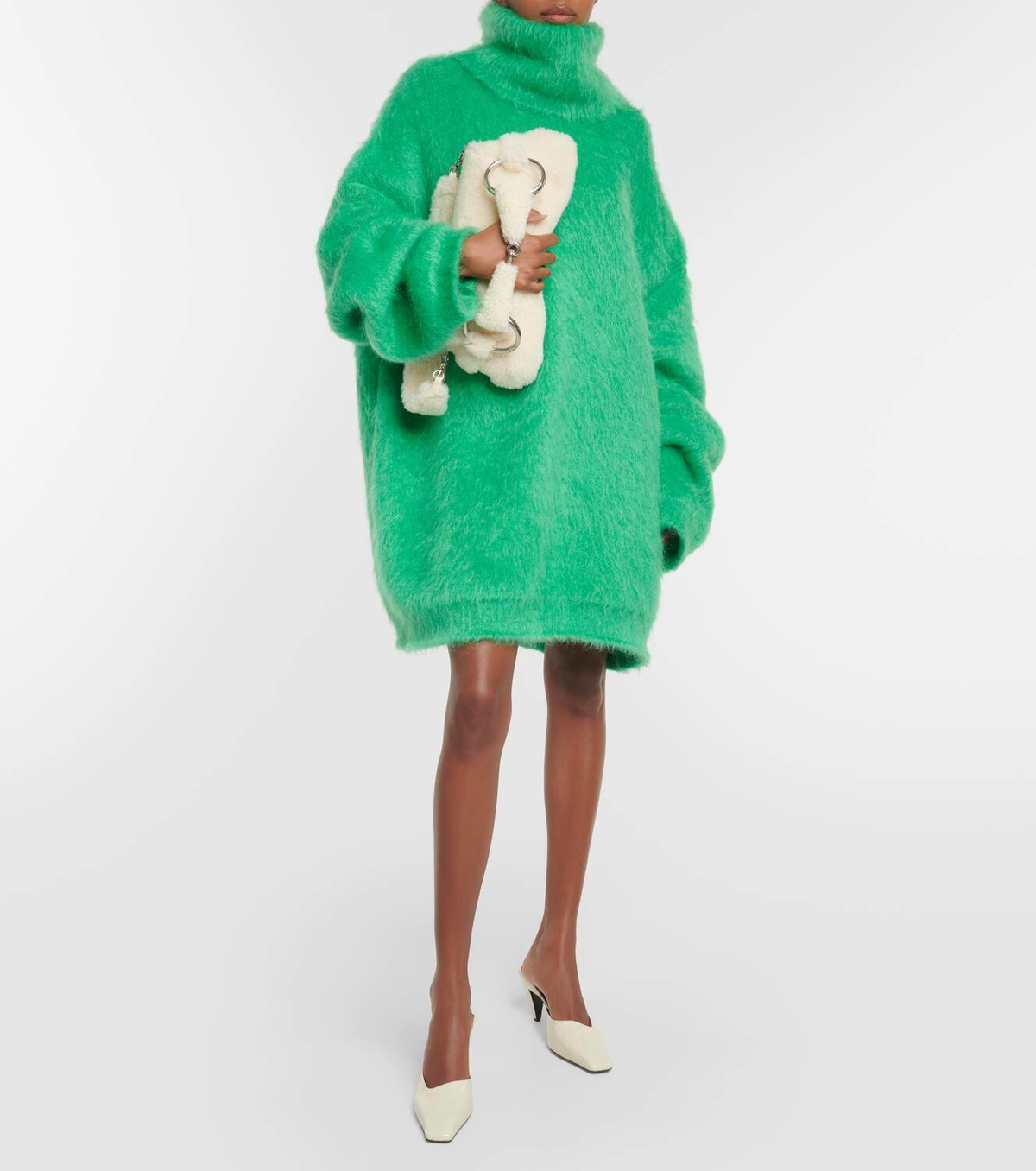 Gucci Horsebit Medium shearling shoulder bag Gucci