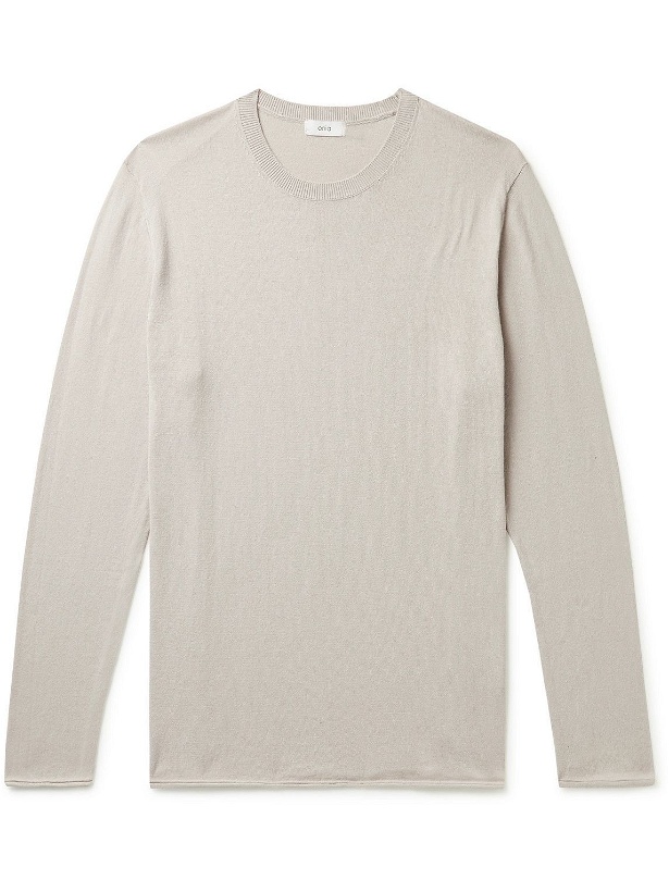Photo: Onia - Cotton Sweater - Neutrals