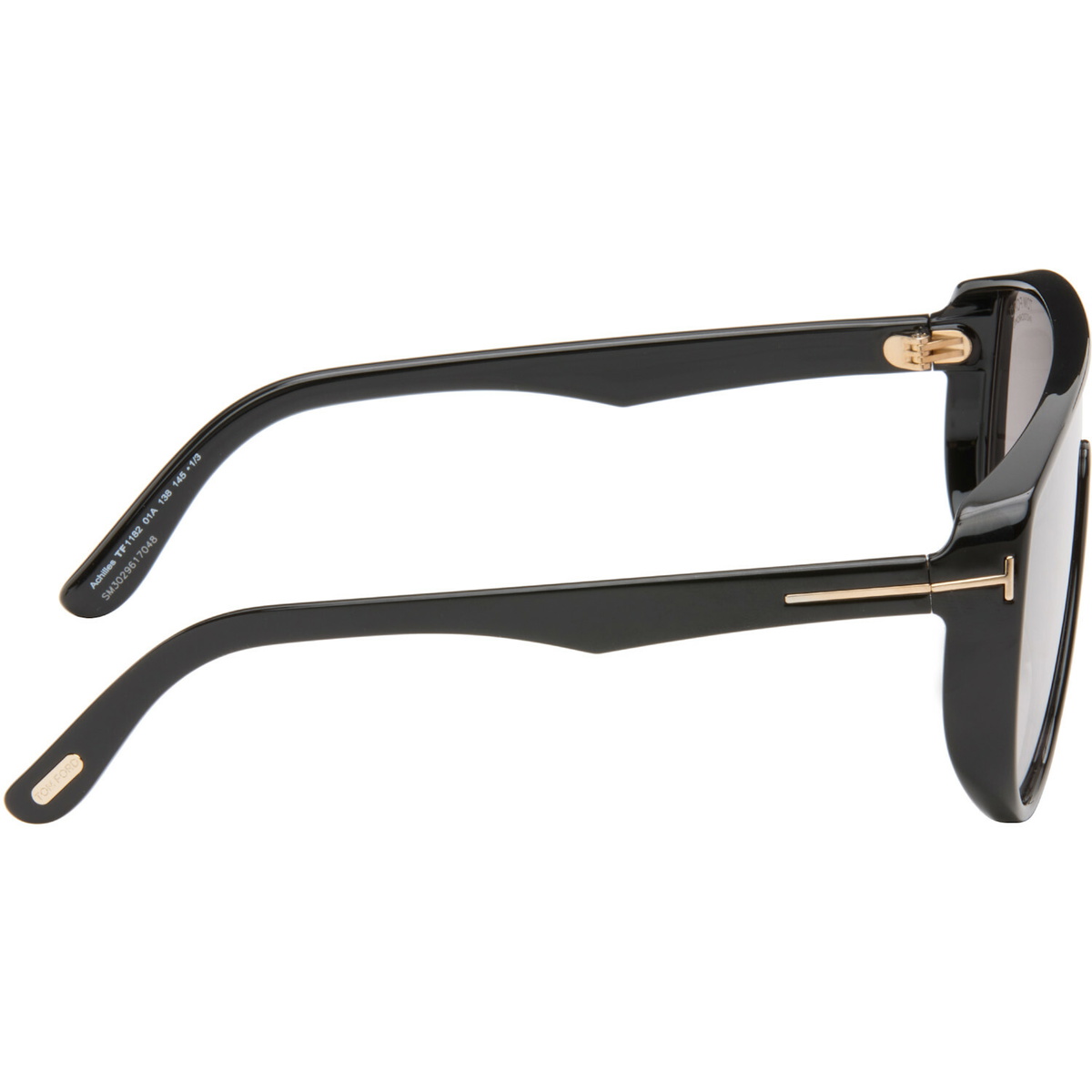 TOM FORD Black Photochromatic Achilles Sunglasses