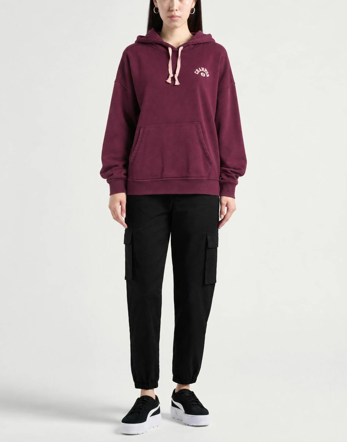 Champion Womens Sweatshirt Plum