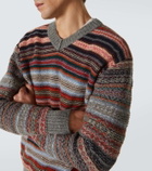Junya Watanabe Striped wool sweater
