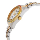 Mathey-Tissot Mathy Rainbow Quartz White Dial Ladies Watch D809BQYI