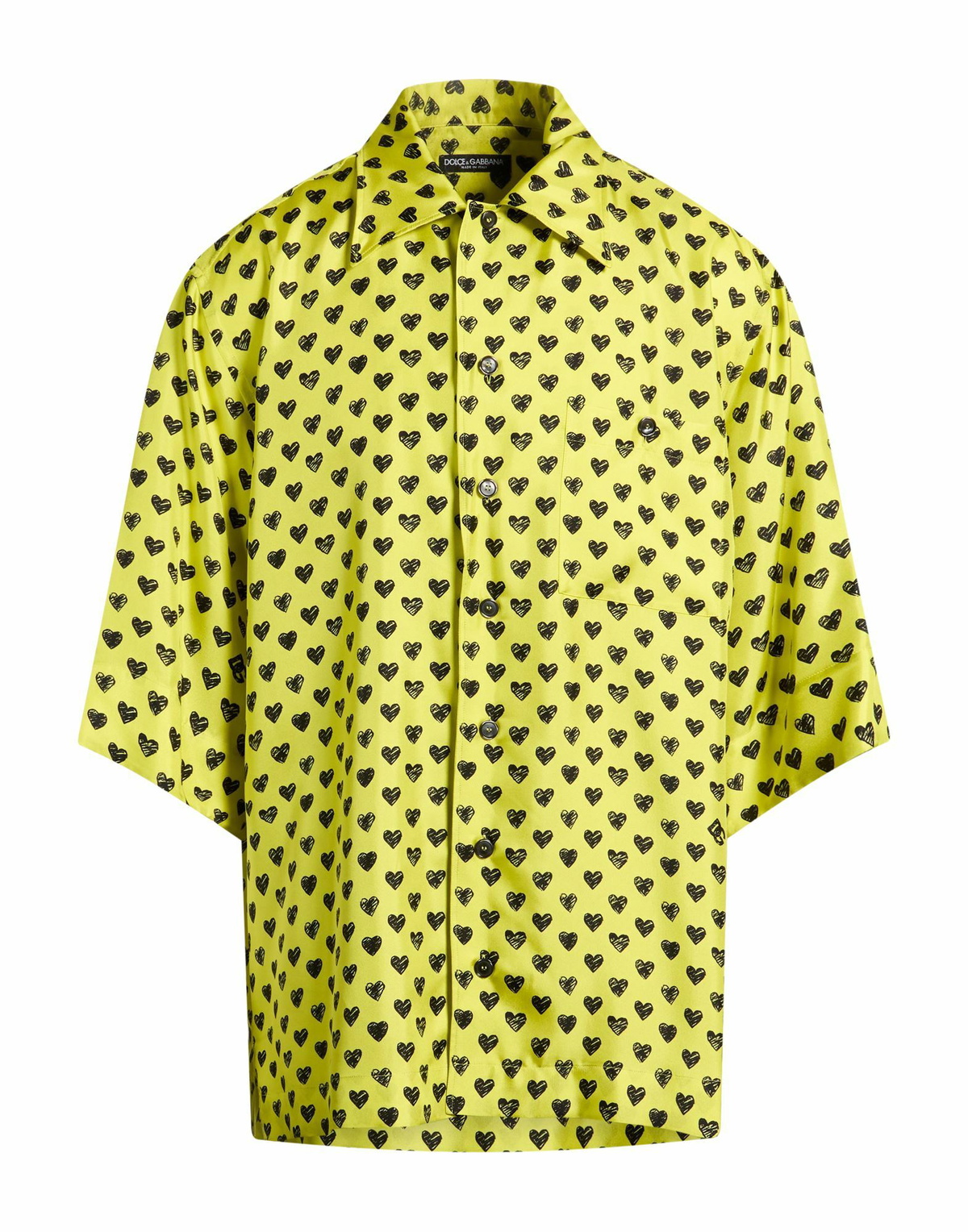 Dolce & gabbana Mens Shirt Lime in Green