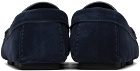 Dolce&Gabbana Navy Classic Driver Loafers