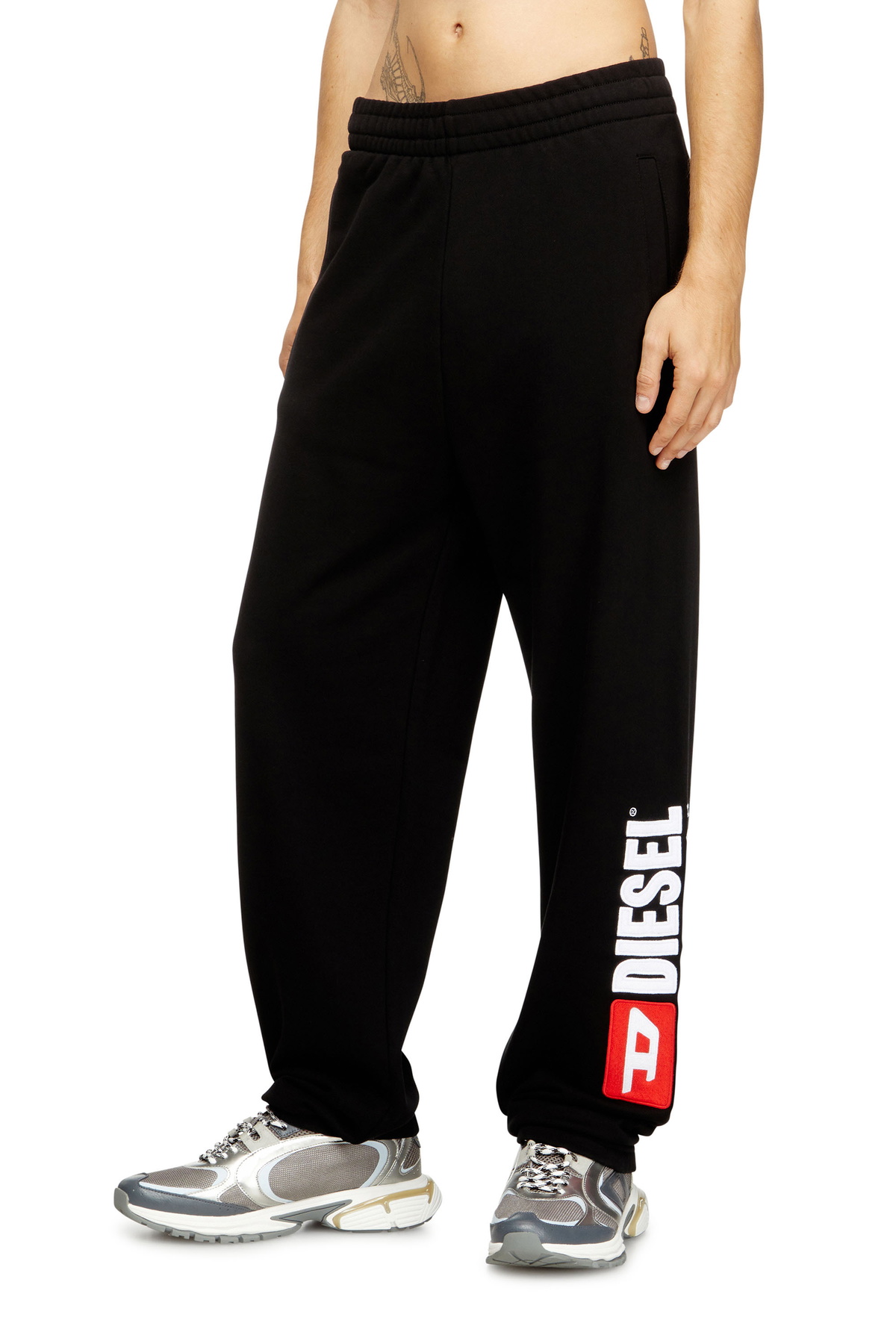 パンツ DIESEL P-LEO-DEV Diesel Gray P-Leo-Dev Sweatpants Diesel