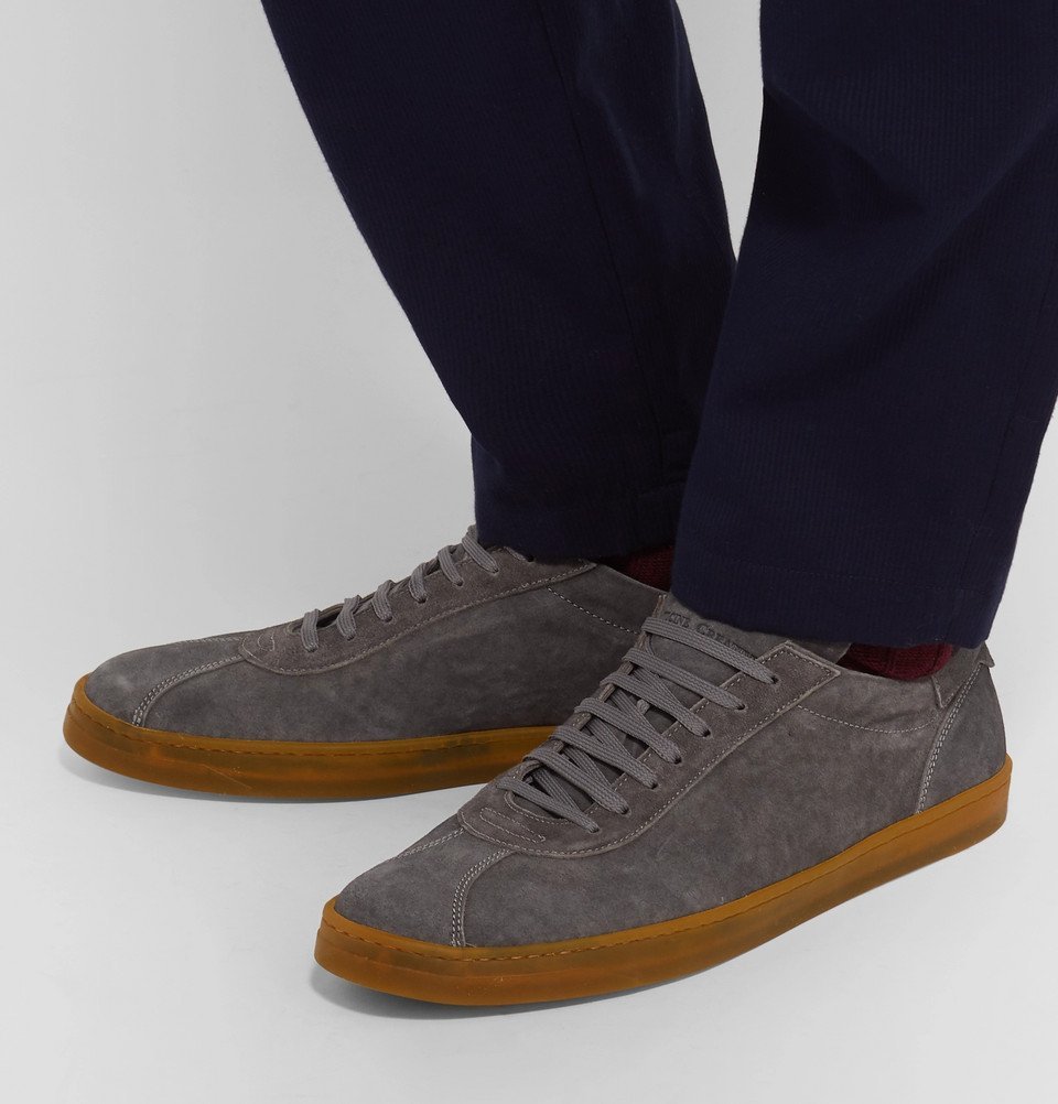 Officine Creative - Karma Suede Sneakers - Gray Officine Creative