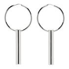 Dheygere Silver Canister Earrings
