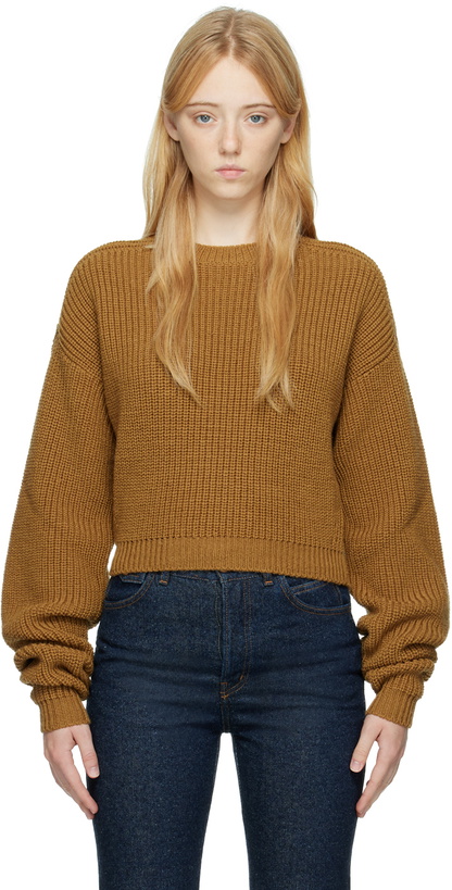 Photo: Quira SSENSE Exclusive Brown Raglan Sweater