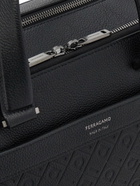 Ferragamo Mens Ferragamo Monogram briefcase in Black