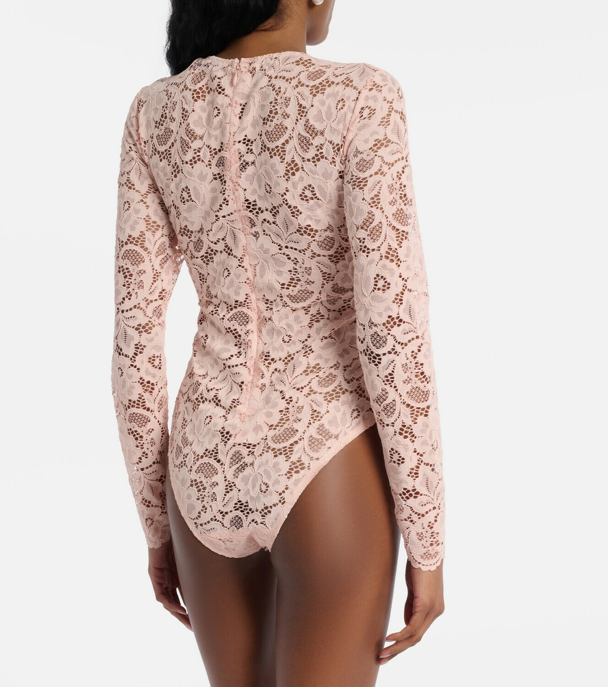 Self-Portrait Floral lace bodysuit