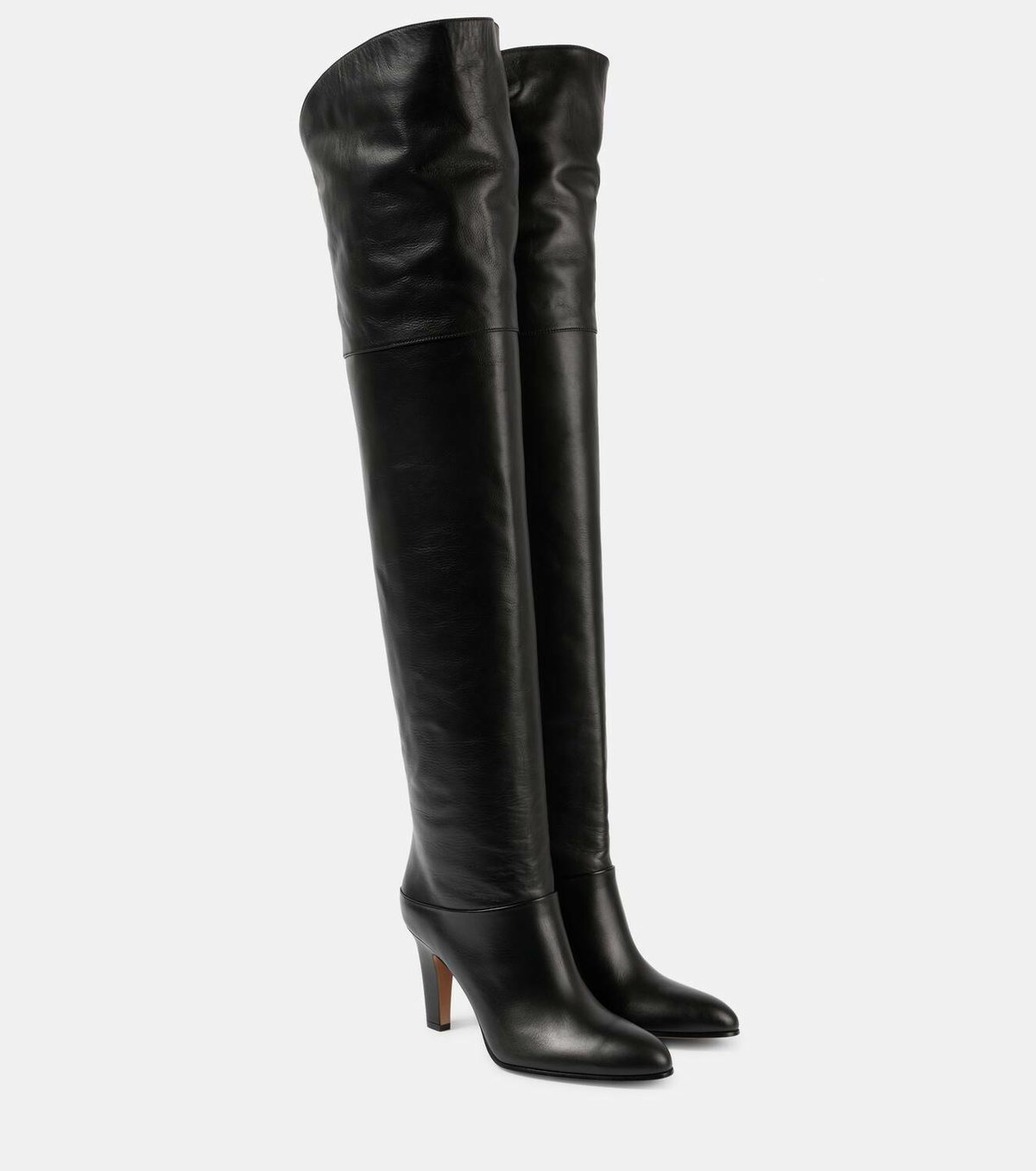 ブーツその他 CHLOE JANIS OVER-THE-KNEE BOOTS IN STRETCH PATENT LEATHER Chloé Janis Over The Knee Boot | Chloé