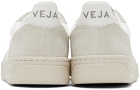 VEJA Beige & White V-10 B-Mesh Sneakers