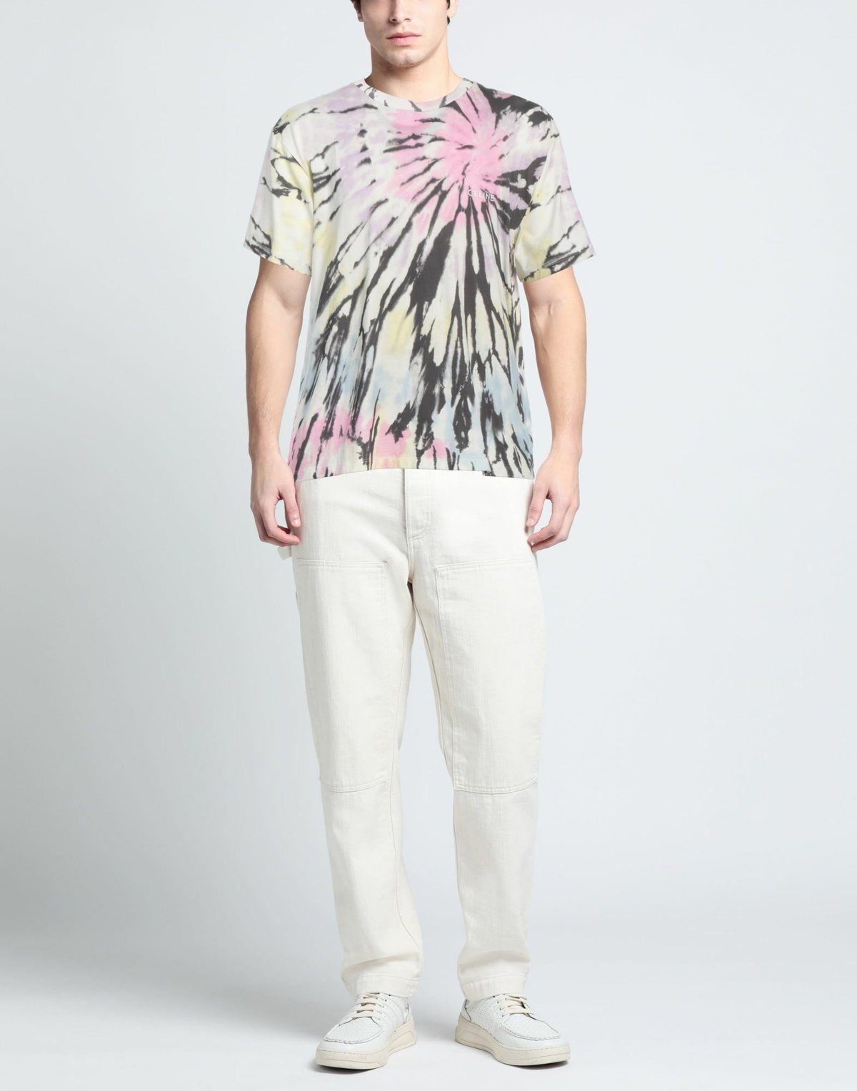Celine Mens T-shirt in Pink