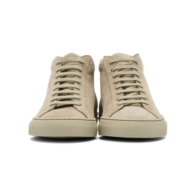 Common projects achilles hot sale mid suede