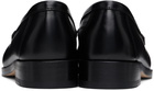 Legres Black Ruched Loafers