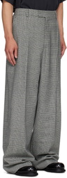 VETEMENTS Gray Cut Baggy Tailored Trousers