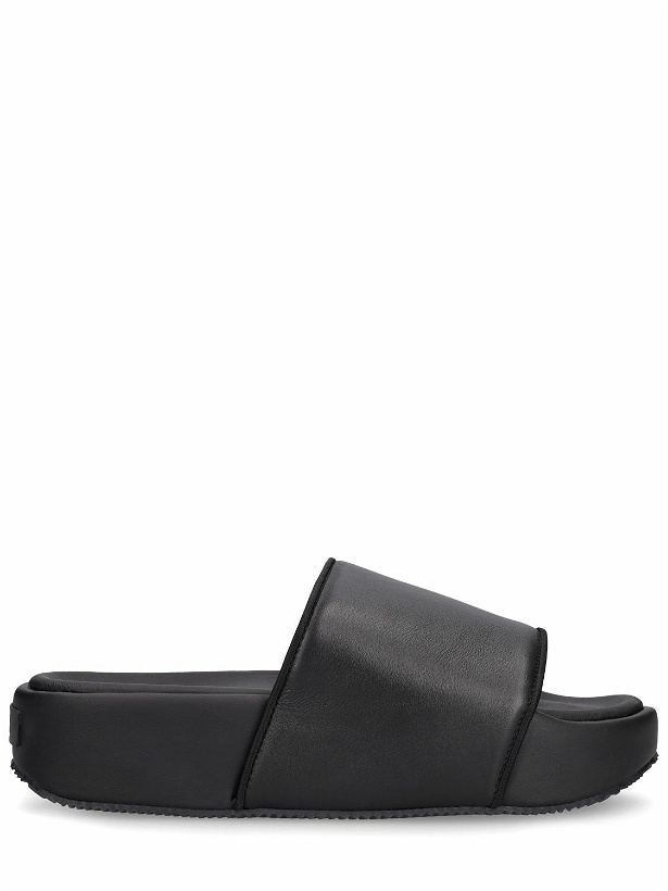 Photo: Y-3 - Classic Leather Slide Wedges