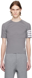 Thom Browne Gray Compression T-Shirt