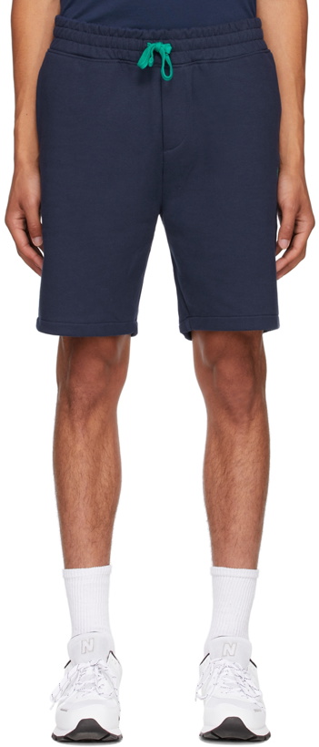 Photo: Polo Ralph Lauren Navy Fleece Logo Sweat Shorts