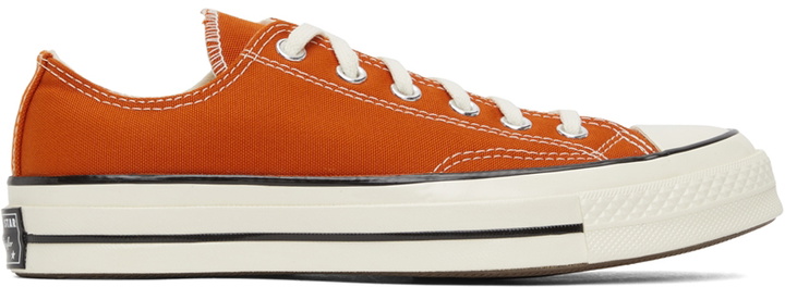 Photo: Converse Orange Chuck 70 OX Sneakers