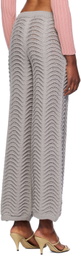 Isa Boulder Gray Canyon Wave Lounge Pants
