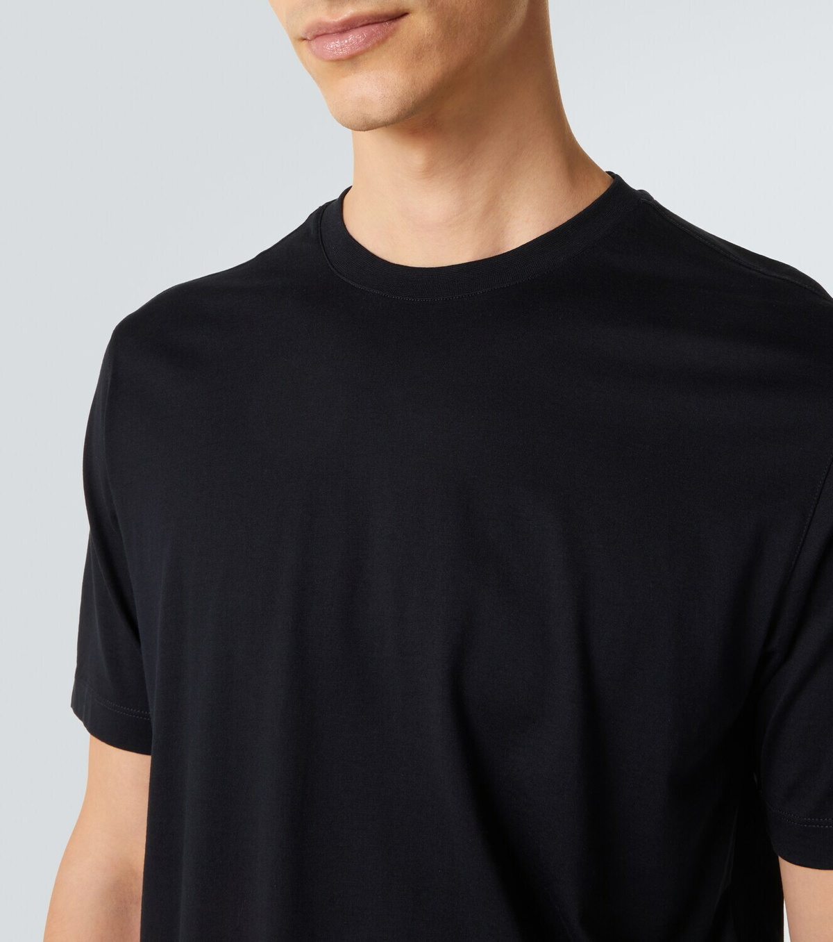 Slowear Cotton and silk jersey T-shirt