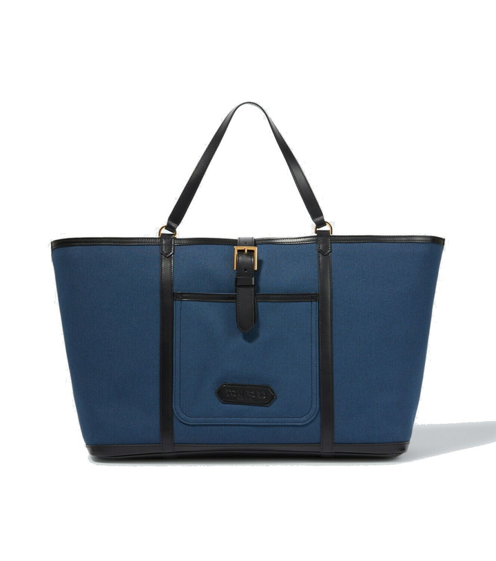 Photo: Tom Ford East West canvas tote bag