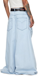LU'U DAN Blue CLOT Edition MAXI X MAXI X MAXI Jeans
