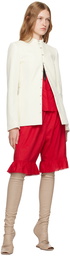 COLLEEN ALLEN SSENSE Exclusive Off-White Victorian Jacket