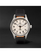 IWC Schaffhausen - Pilot's Mark XVIII Automatic 40mm Stainless Steel and Leather Watch, Ref. No. IW327002