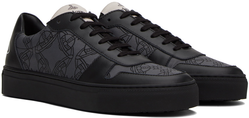 Vivienne Westwood Black & Gray Classic High Sneakers Vivienne Westwood