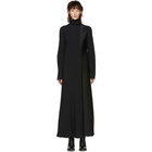 Haider Ackermann Black Contrast Detail Kuiper Dress