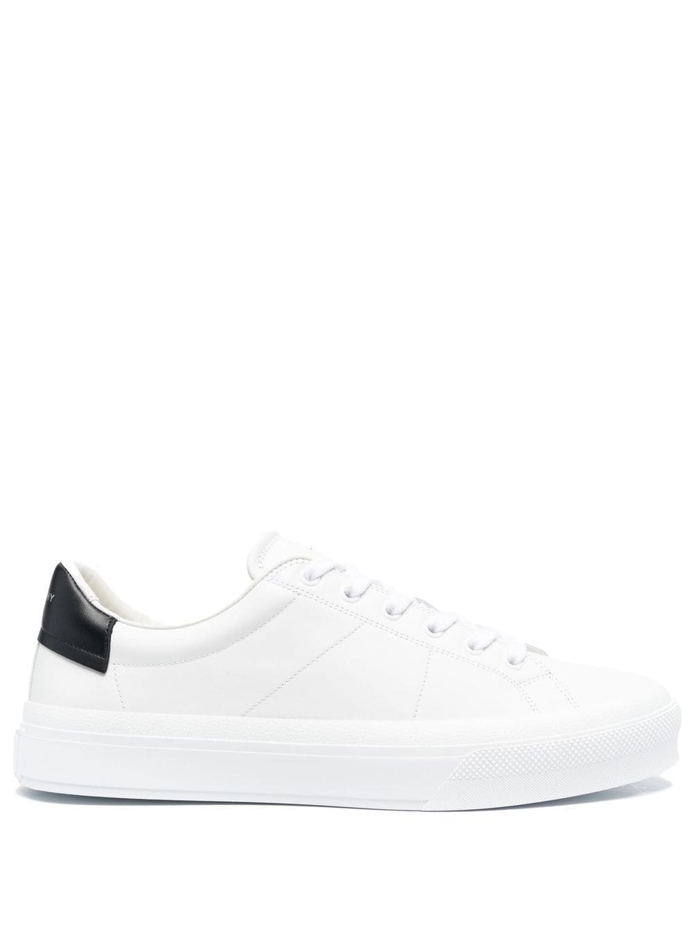 GIVENCHY - City Sport Leather Lace-up Sneakers Givenchy