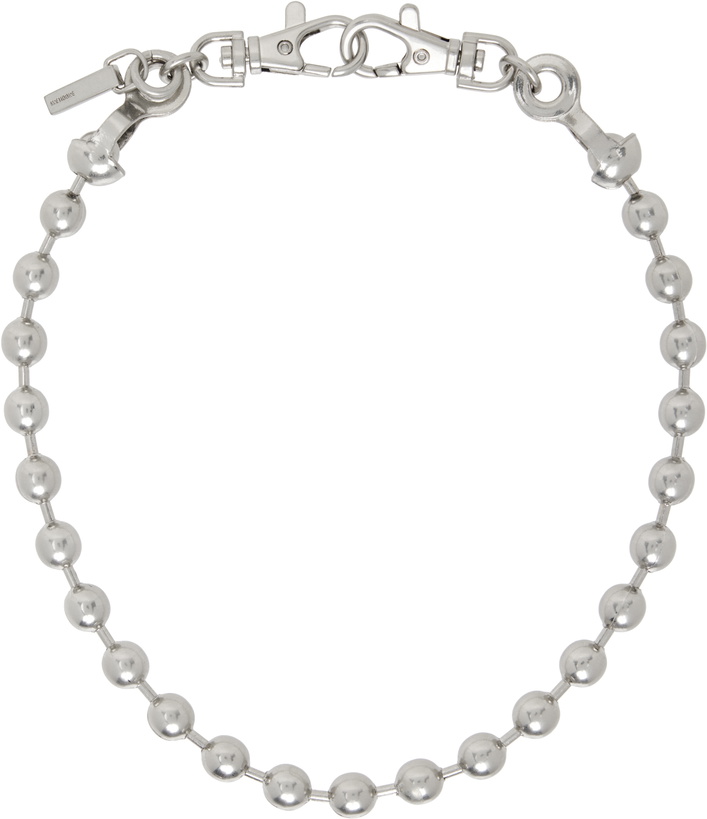 Photo: We11done Silver Ball Necklace