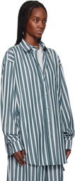 REMAIN Birger Christensen Green Oversize Shirt