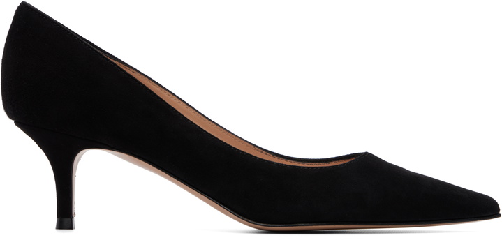 Photo: Gianvito Rossi Black Gianvito 55 Heels